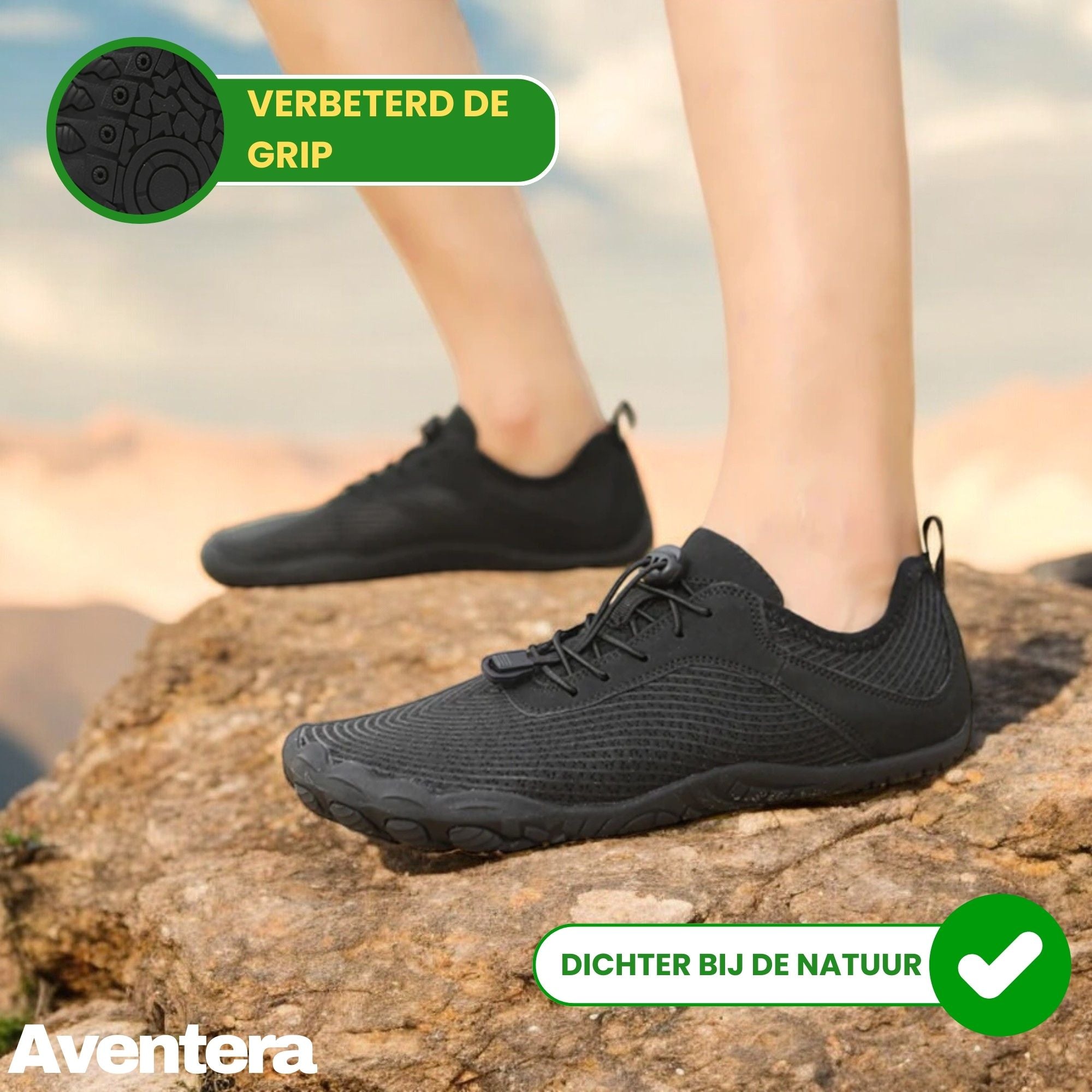 Glide (1+1 GRATIS) | Antislip & Ultralichte Barefoot Schoenen (Unisex)