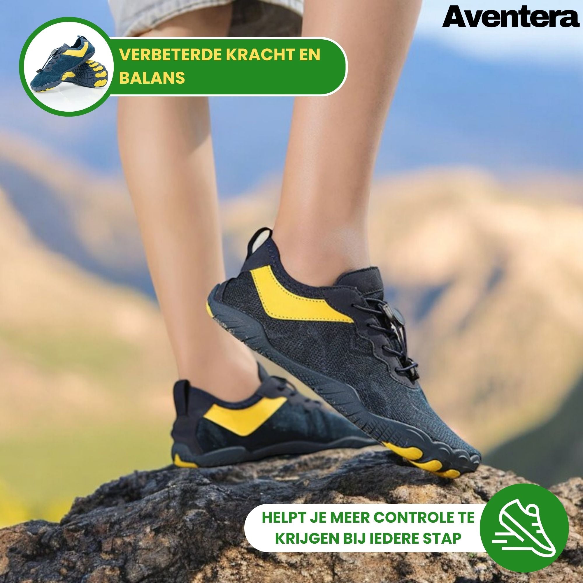 Aventera Luna (1+1 GRATIS) | Gezonde en comfortabele barefoot sandalen