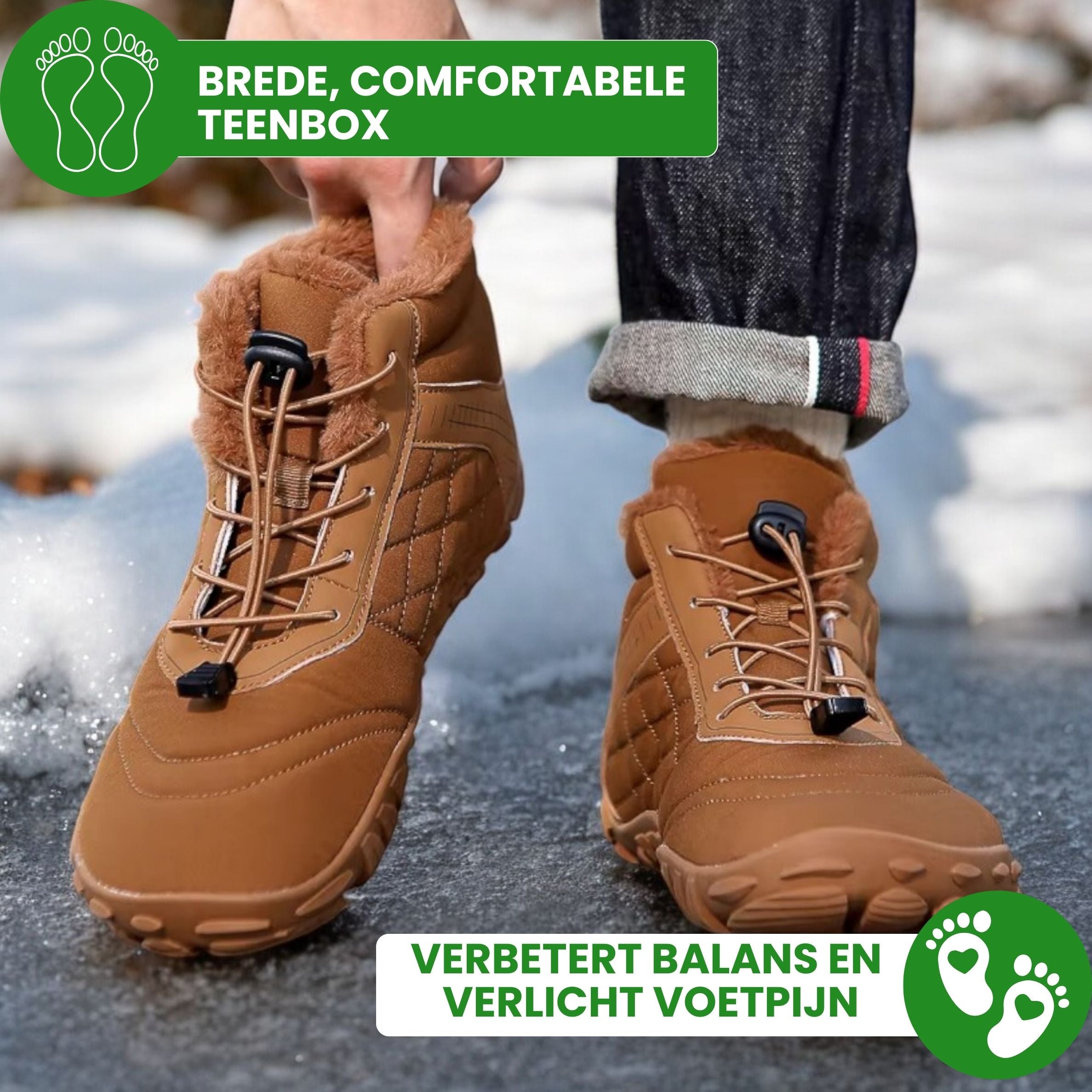 Artic | Warme en Waterafstotende Barefoot Schoenen