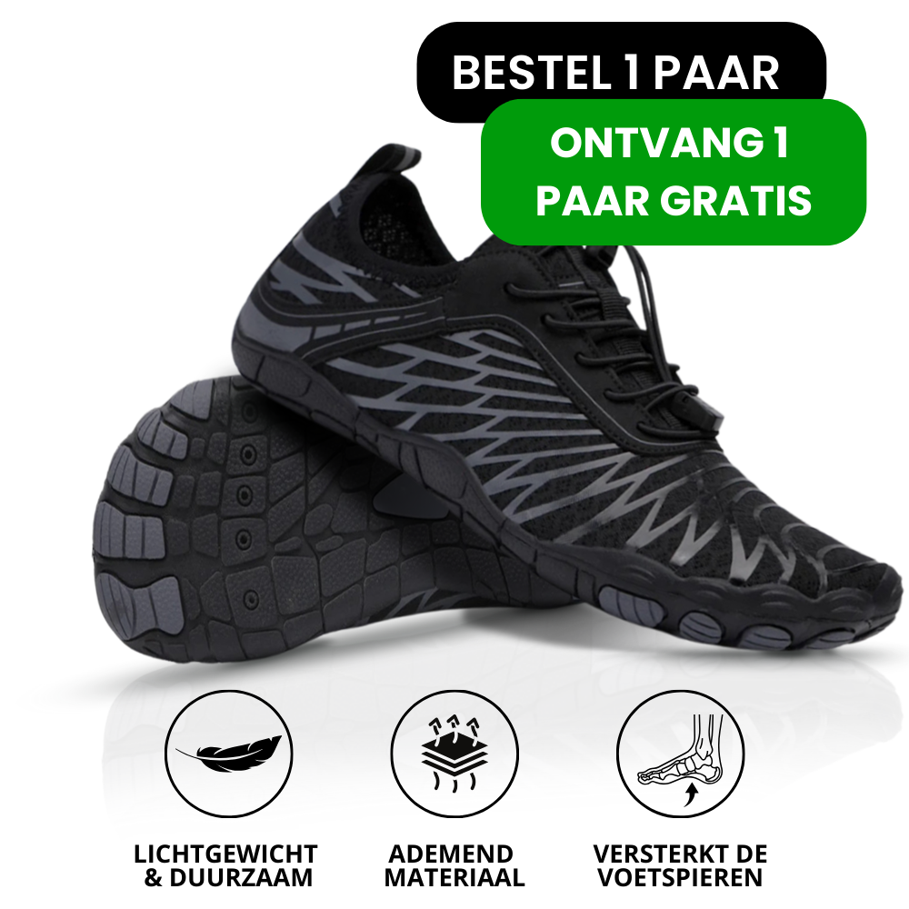 Vital | Gezonde & Antislip Dagelijkse Barefoot Schoenen (1+1 GRATIS)