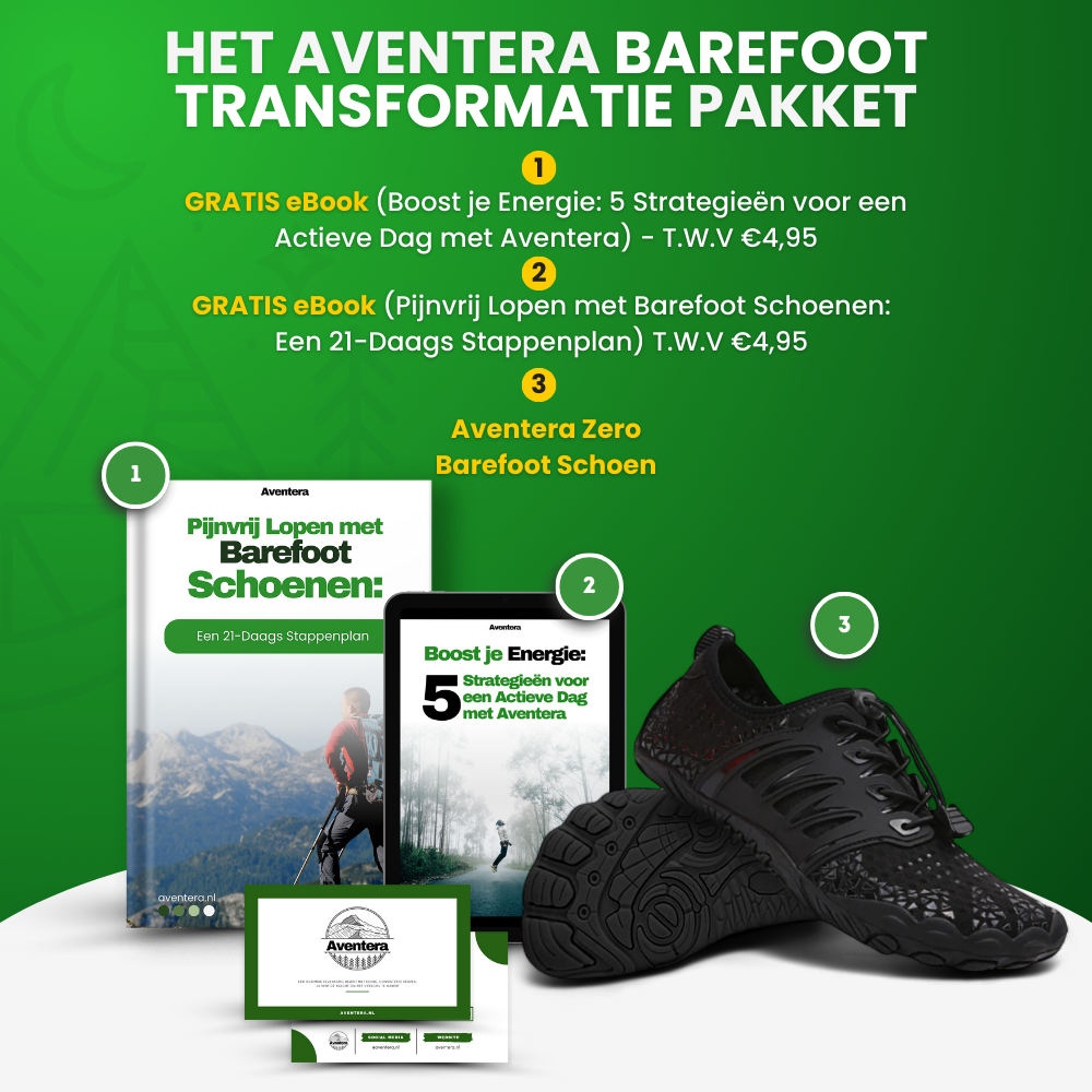 Aventera Zero | De Unisex Barefoot schoen