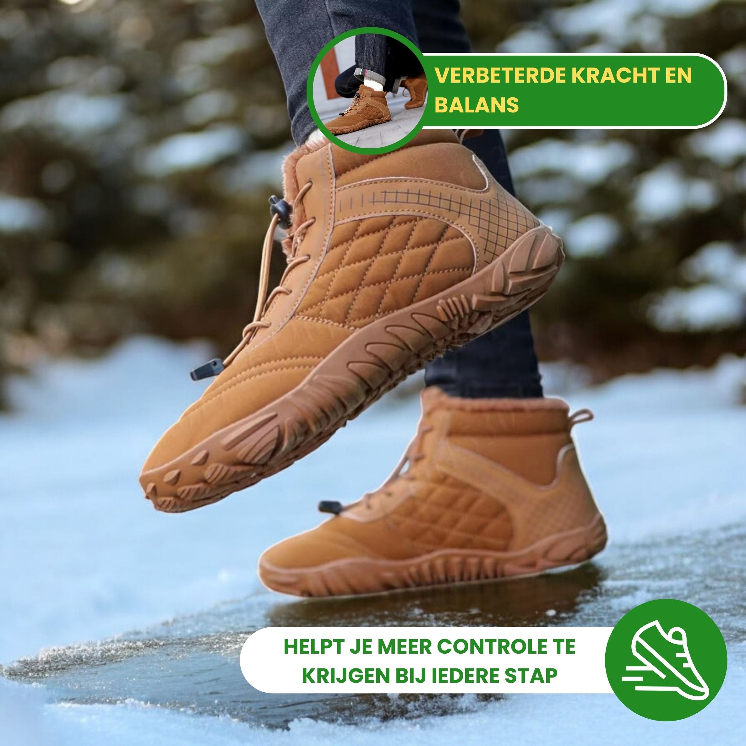 Artic | Warme en Waterafstotende Barefoot Schoenen