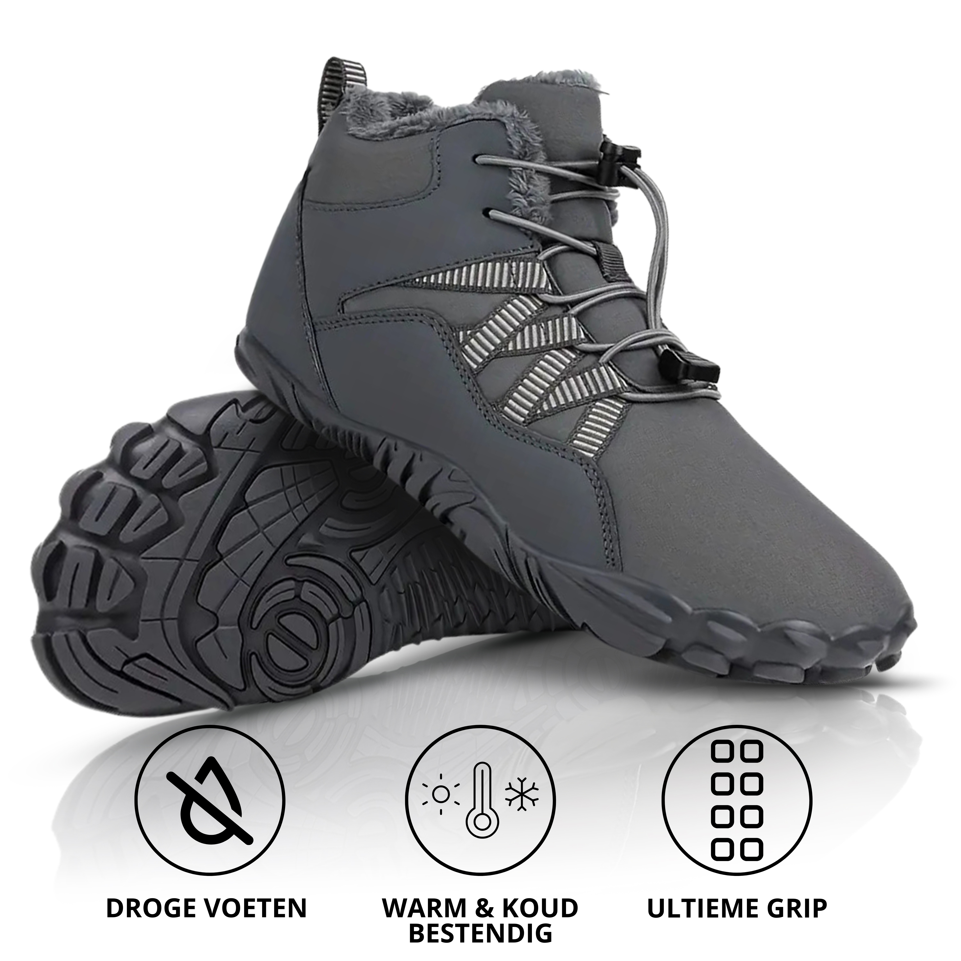 Winter 2.0 | Antislip & Waterbestendige Winter Barefoot Schoenen