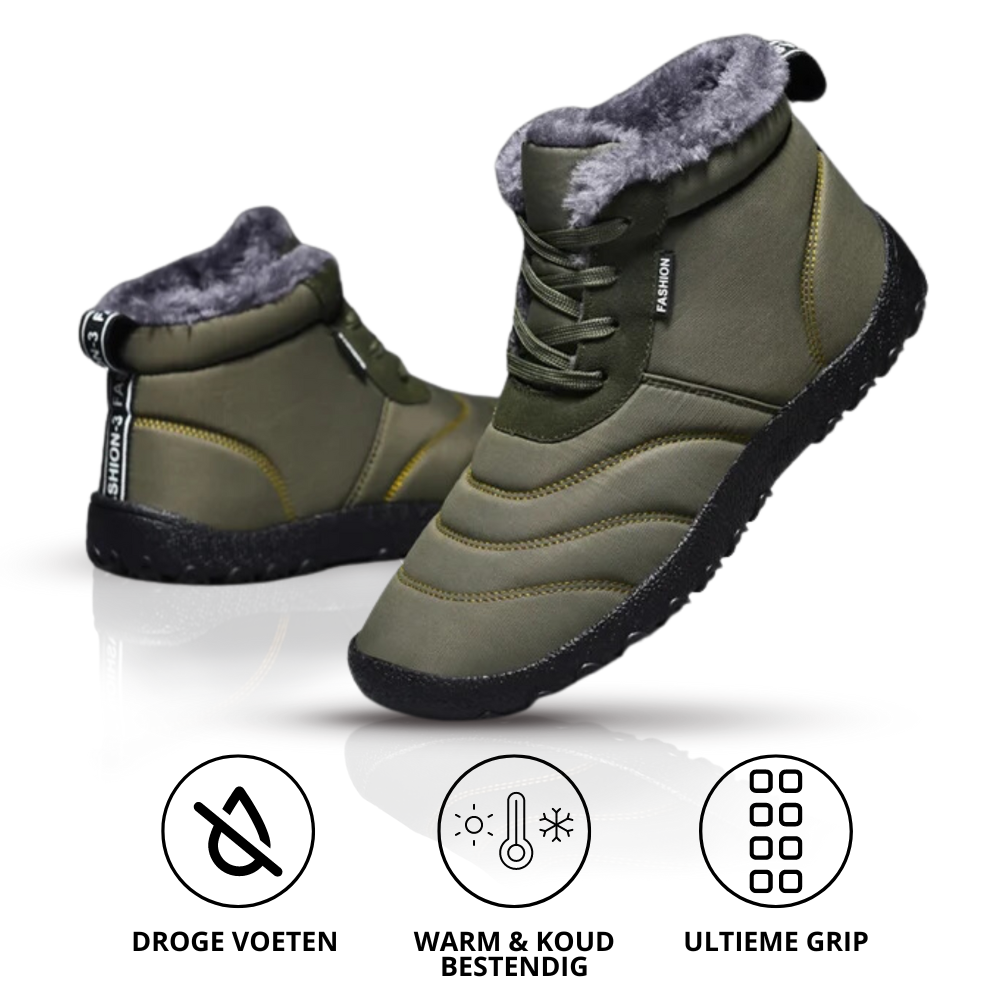 Winter Pro | Warme en Waterafstotende Barefoot Schoenen