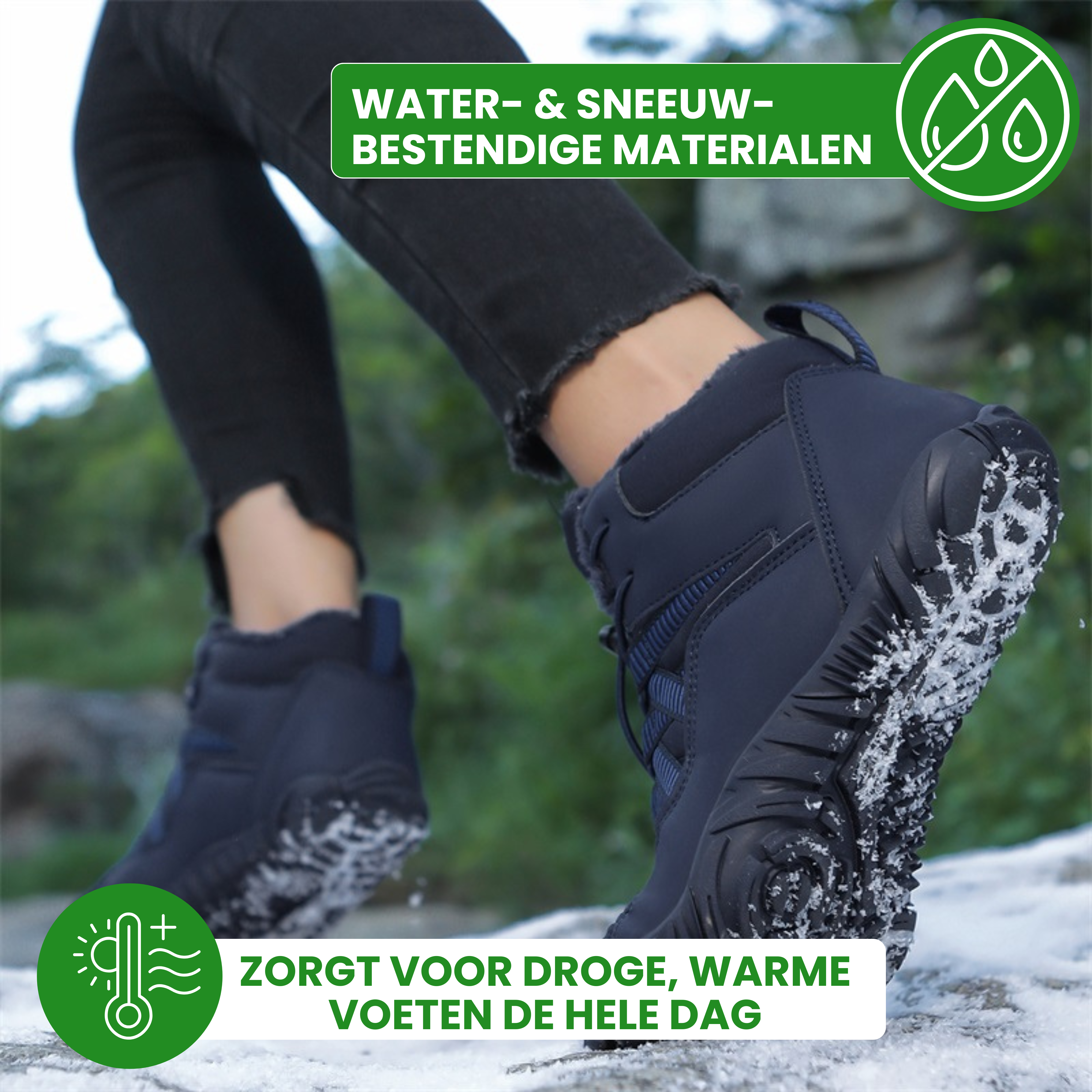 Winter 2.0 | Antislip & Waterbestendige Winter Barefoot Schoenen