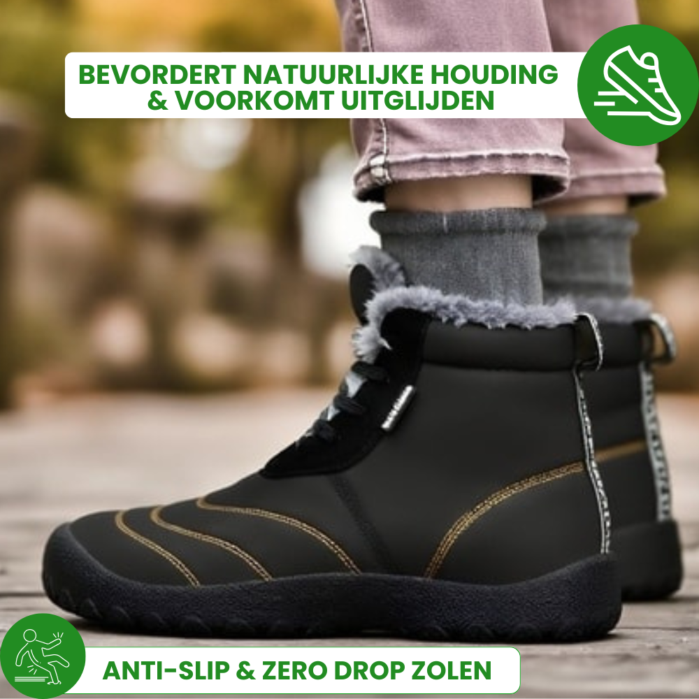 Winter Pro | Warme en Waterafstotende Barefoot Schoenen