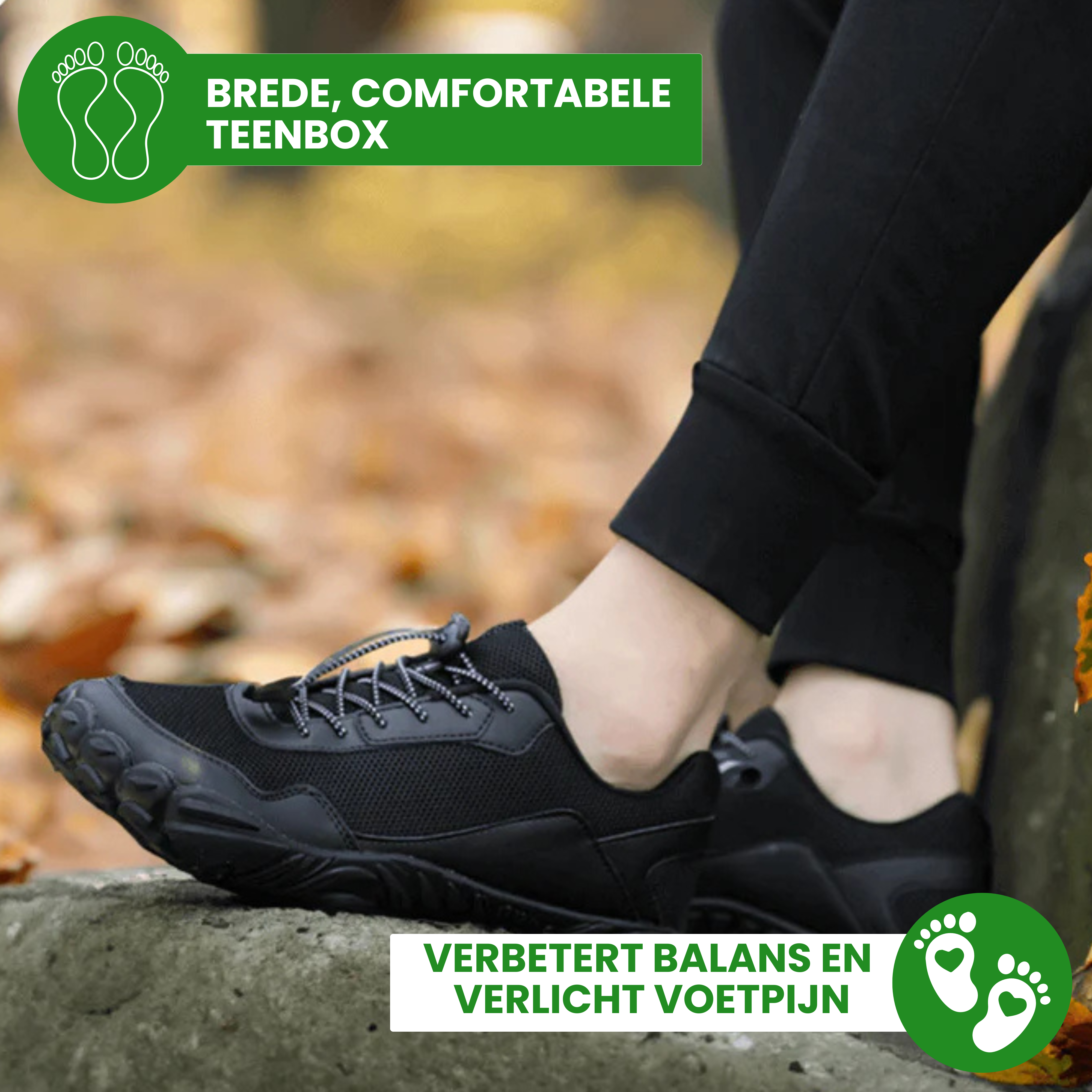 Autumn | Barefoot schoenen | Pijn verlichtend en spierversterkend