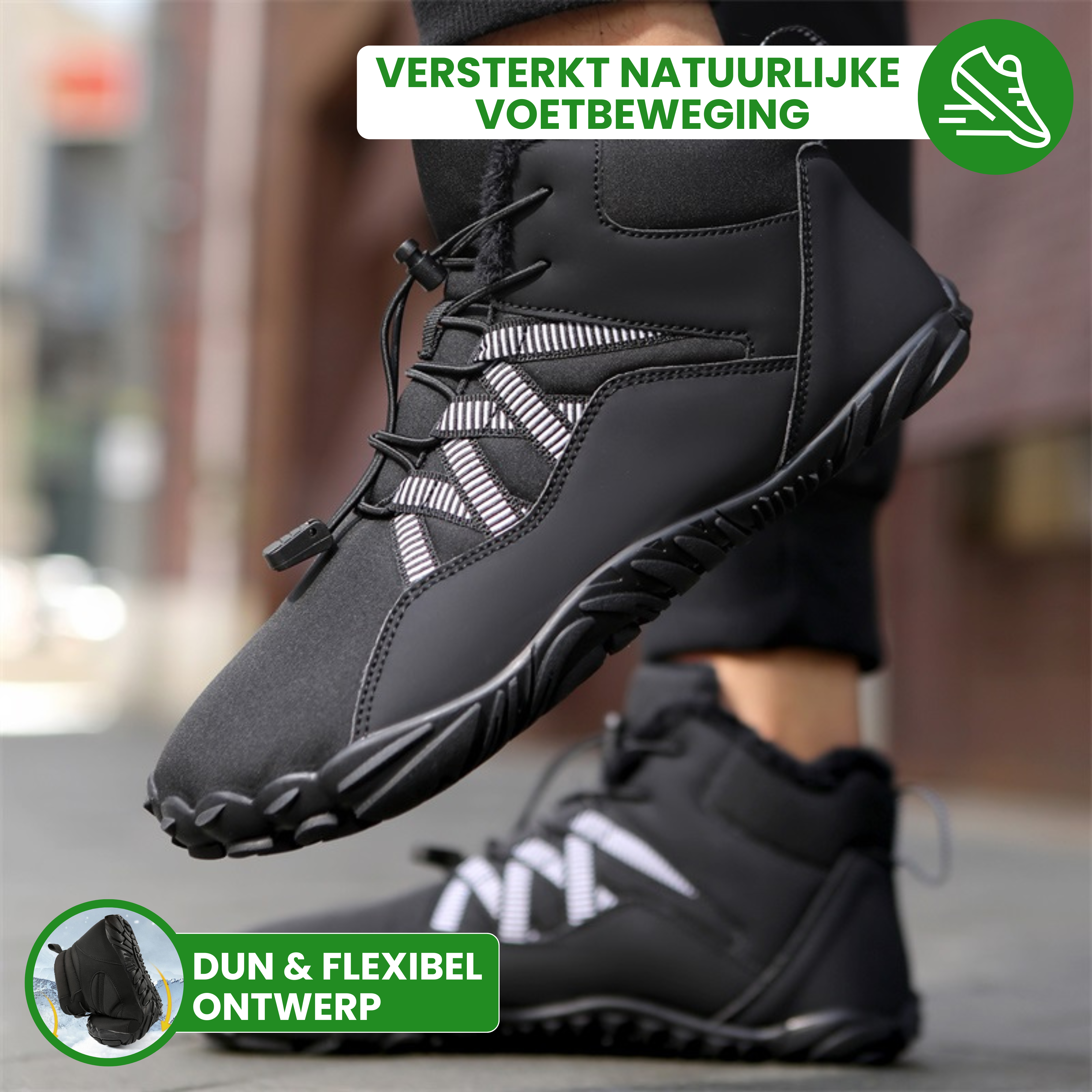 Winter 2.0 | Antislip & Waterbestendige Winter Barefoot Schoenen (1+1 GRATIS)