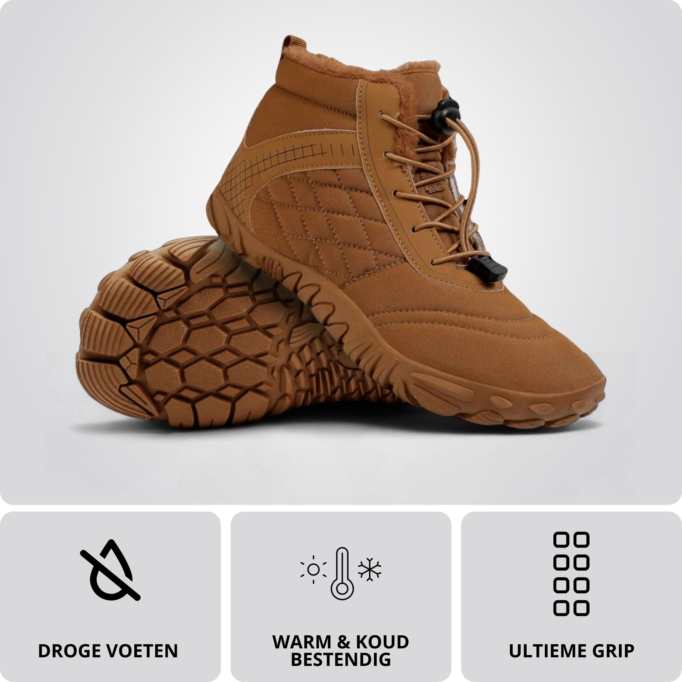 Artic | Warme en Waterafstotende Barefoot Schoenen