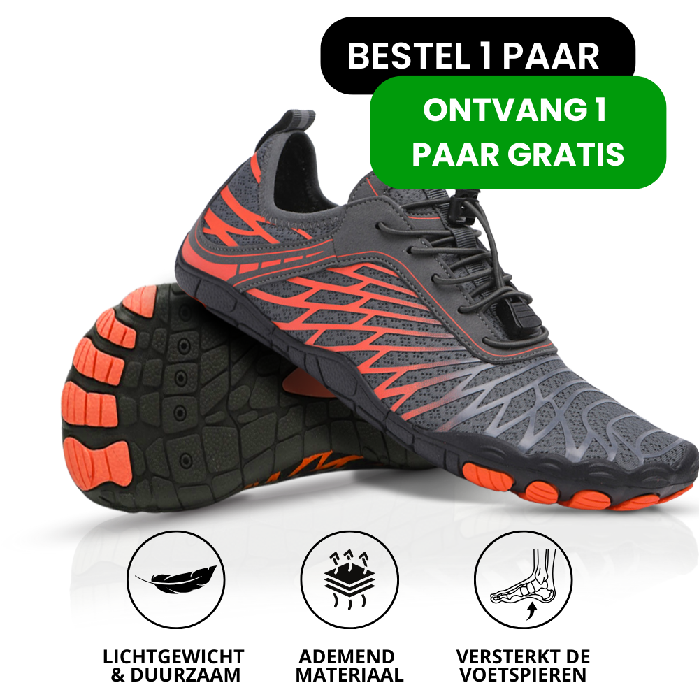 Vital | Gezonde & Antislip Dagelijkse Barefoot Schoenen (1+1 GRATIS)